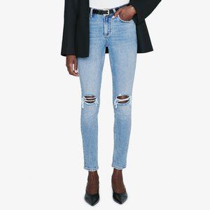 ANINE BING | Mid-Rise Skinny Ankle Jean